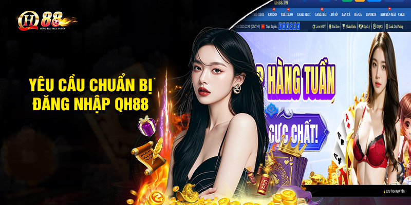 Đăng Nhập QH88 – Tham Gia Cá Độ Cực Nhanh, Cực An Toàn 1 Yêu cầu chuẩn bị thực hiện đăng nhập QH88